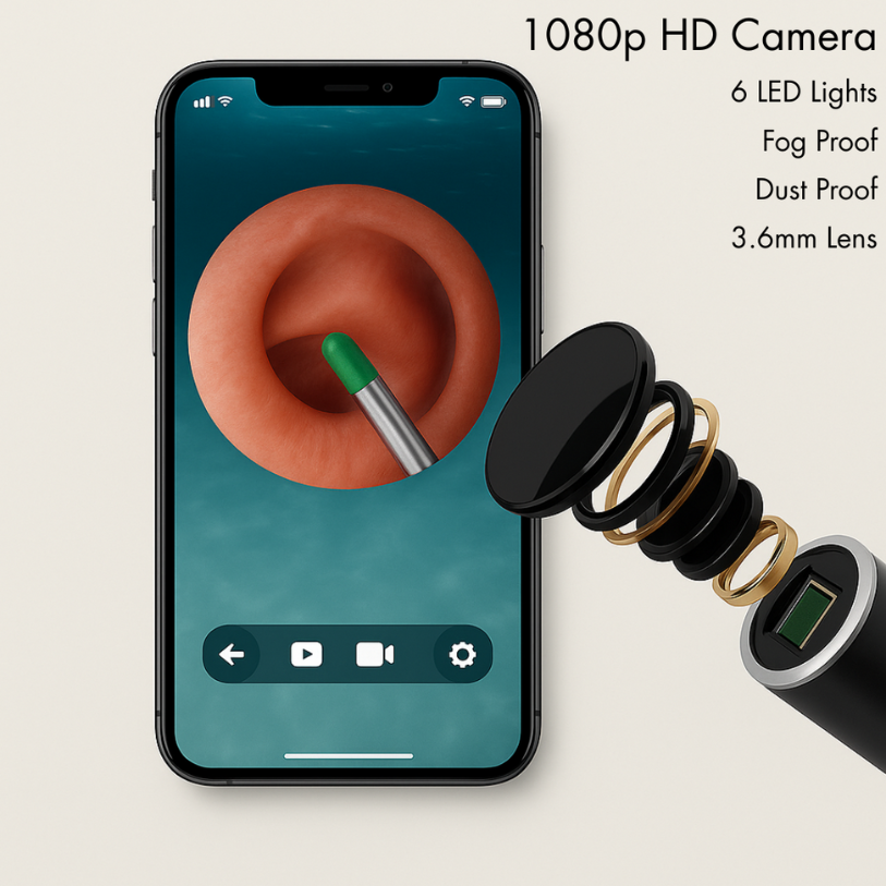 Vitalzenic- Otoscope Wax Removal